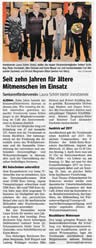 Presseartikel 10 Jahre Seniorenförderverein