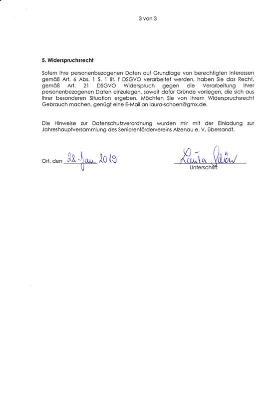 Datenschutzerkl&auml;rung Teil3