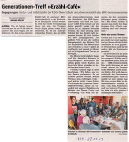 Erzählcafé