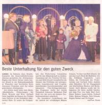 Benefizkonzert mit den "Evergreens" Regina und Dieter Steiner am 22.10.2011